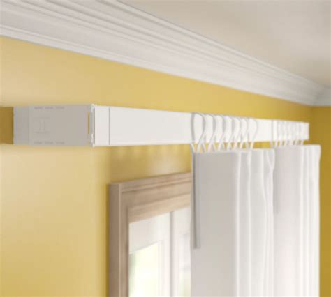 2 1 2 Dauphine Wide Pocket Curtain Rod 28 48 White Mega Mar Usa