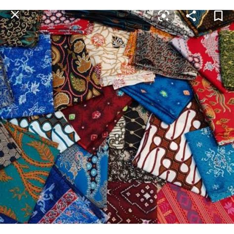 Jual Kain Perca Batik Khas Indonesia Shopee Indonesia