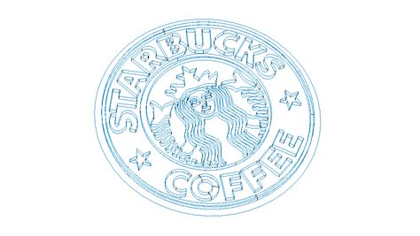 Archivo Stl Modelado De Superficies Del Logotipo De Starbucks Coffee