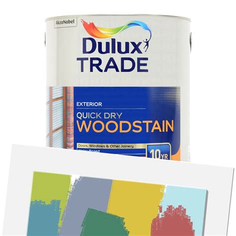 Dulux Trade Quick Dry Woodstain Tinted 5l