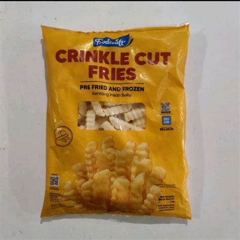 Jual Foodcraft Kentang Crinkle Cut 1kg Di Seller 3key Frozen Cipondoh