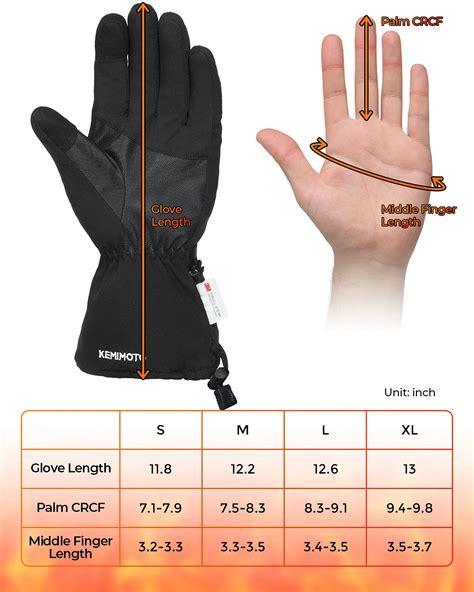 Kemimoto Heated Gloves For Men And Women V Mah Waterproof