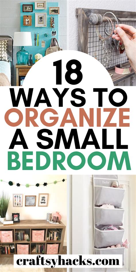 Small Bedroom Organization Small Bedroom Storage Home Organization