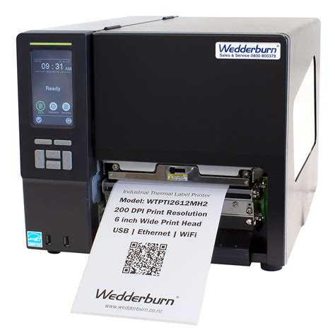 Industrial Thermal Label Printers Wtpti2612mh2 Wedderburn Nz