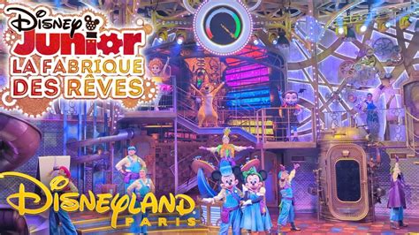 LA FABRIQUE DES REVES DE DISNEY JUNIOR DISNEYLAND PARIS YouTube