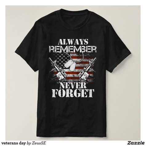 veterans day T-Shirt | Zazzle | Shirts, Tshirt designs, Mens clothing ...