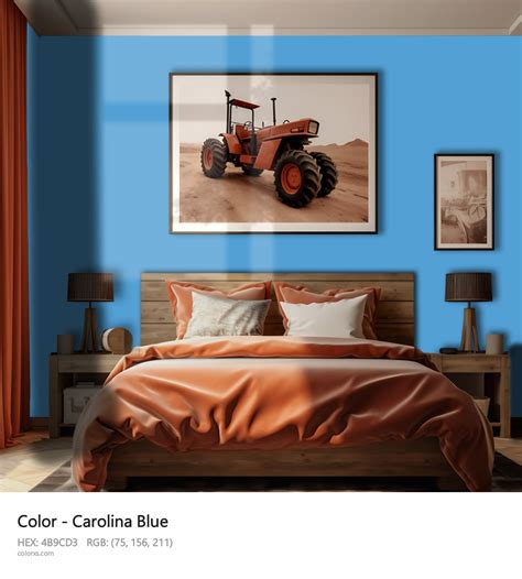 About Carolina Blue Color - Color codes, similar colors and paints ...