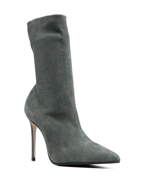 Le Silla Eva Mm Suede Ankle Boots Farfetch