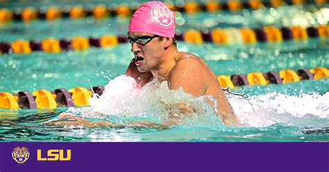 Exciting Lsu Swimming Meet Five Pool And Three School Records Set Bvm