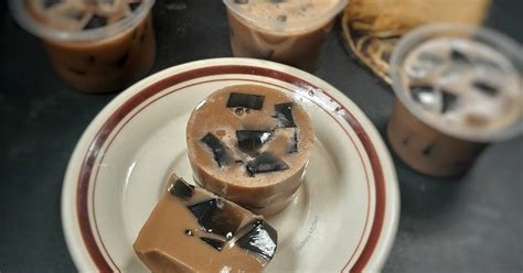 Resep Puding Cappucino Cincau Oleh Hadleny Kitchen Cookpad