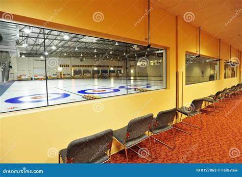 Indoor curling rinks stock image. Image of sheet, sport - 8127863