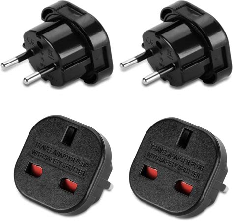 St Ck Reiseadapter Uk Auf De Adapterstecker Adapter Uk Auf Eu Uk