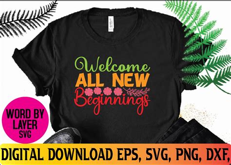 Welcome All New Beginnings Graphic By Tabassum Design Store Creative