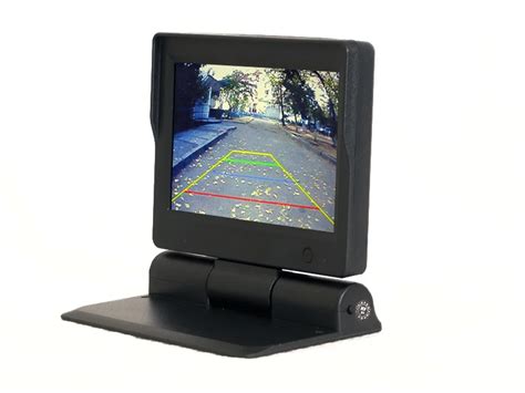 Car Monitors 5 inch dash 800*480 2Av in color TFT LCD Monitor Remote control foldable NO hand to ...