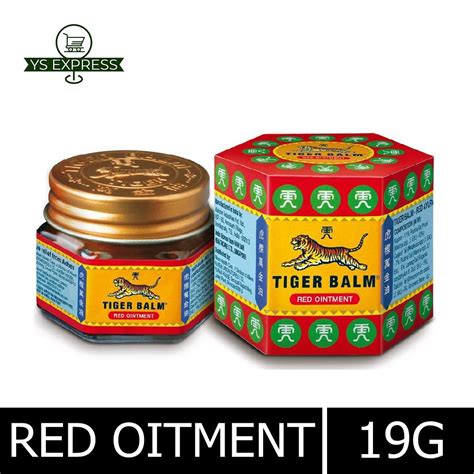 Tiger Balm Plus Ointment Red G Shopee Malaysia