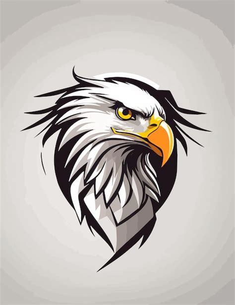 Premium Vector Eagle Silhouette Illustration Vector