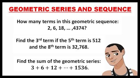 Geometric Series And Sequence Precalculus Youtube