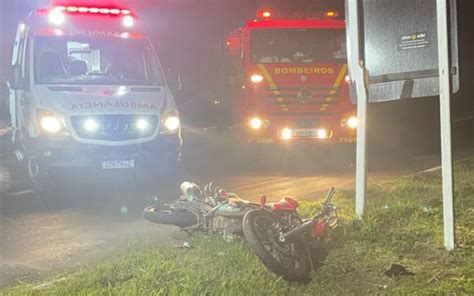 Motociclista Fica Ferido Em Acidente Na RSC 287 Abc