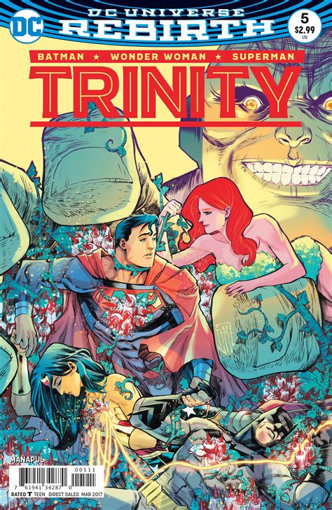 Trinity 5 5 Page Preview And Covers Released By Dc Comics