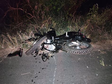 Uma Pessoa Morre E Outra Fica Ferida Ap S Acidente Entre Motos Em Monte