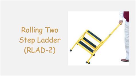 Rolling Two Step Ladder Rlad 2 Heavy Duty Two Step Ladder Youtube