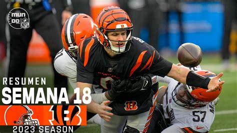 Cleveland Browns Vs Cincinnati Bengals Semana Nfl Nfl