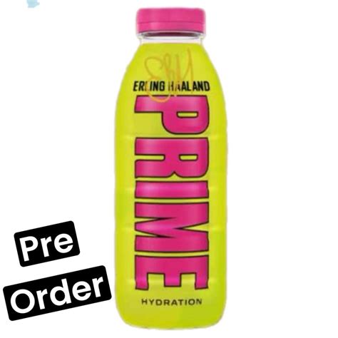 Pre Order Case Of 12 Erling Haaland Prime Hydration By Logan Paul X