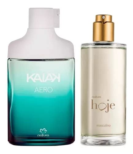 Natura Kit 2 Perfumes Masculinos 100 Originais E Lacrados Frete grátis