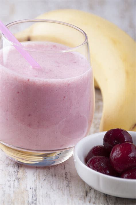 Cherry Banana Smoothie Recipe CDKitchen