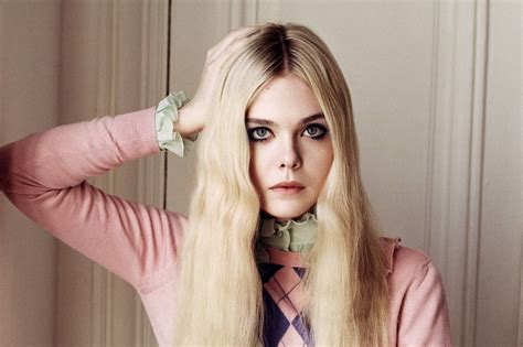 Elle Fanning Vogue Interview And Photoshoot Elle Of The Ball British