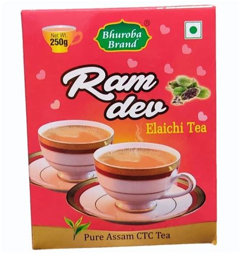 Bhuroba Cardamom 250gm Box Ram Dev Pure Assam Ctc Elaichi Tea Granules At Rs 410kg In Pune