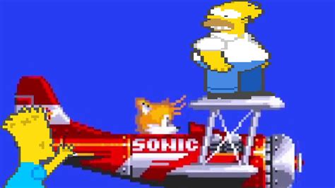 Homer 3 A I R Sonic 3 A I R Mod By DZTVE First Look Gameplay YouTube