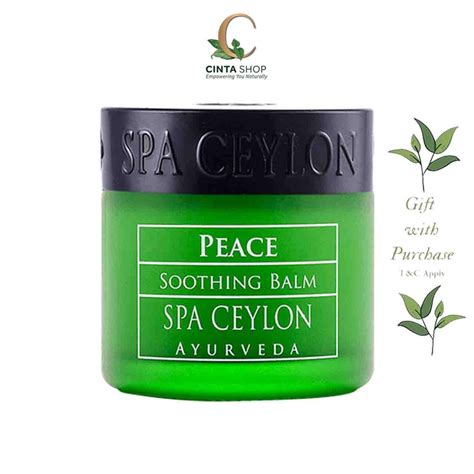 Spa Ceylon Ayurveda Peace Soothing Balm G Shopee Malaysia