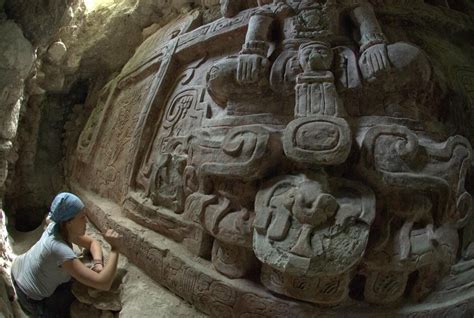 Massive Mayan Frieze Discovered In Guatemala Photos