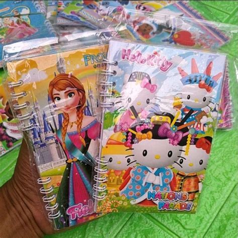 Jual Buku Diary Spiral Notes Book Buku Karakter Memo Buku Catatan