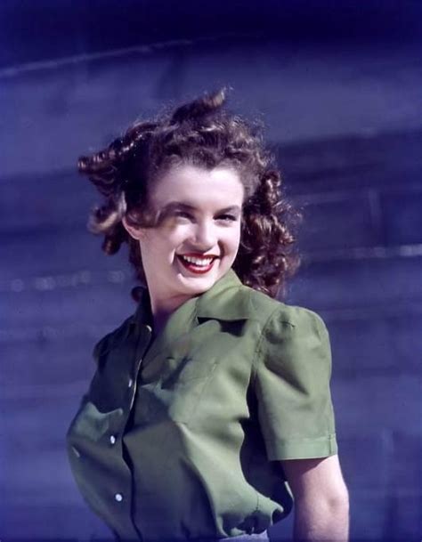 June 26 1945 By David Conover Norma Jeane Took A Job On The