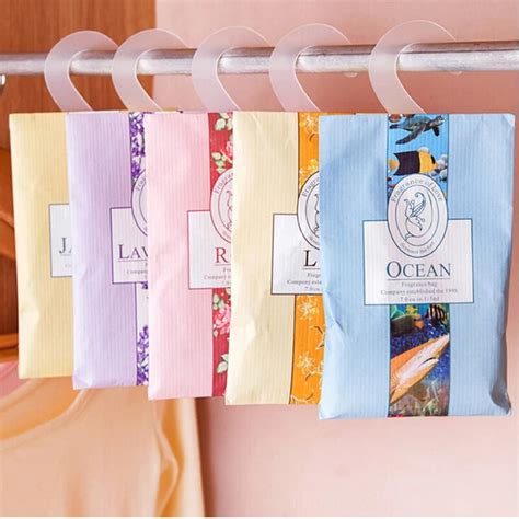 6pcsset Aromatherapy Different Natural Smell Incense Wardrobe Sachet