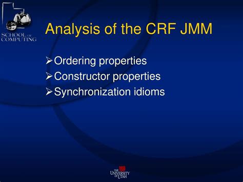 Ppt Analyzing The Crf Java Memory Model Powerpoint Presentation Free