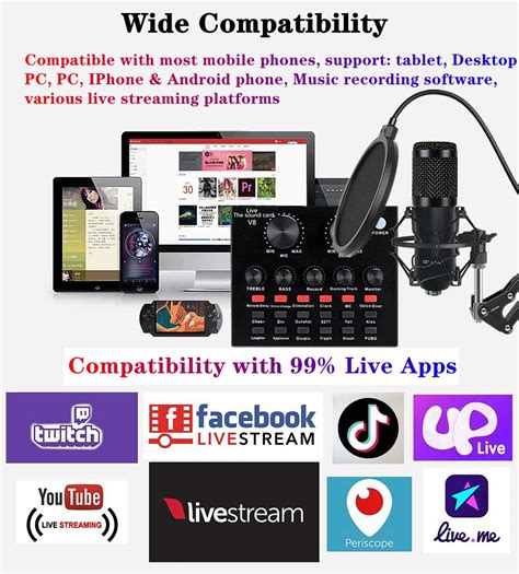 Mua Podcast Equipment Bundle Bm Condenser Microphone Bundle With