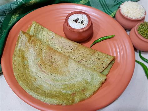 Pesarattu Moong Dosa Green Gram Dosa Vanita S Corner