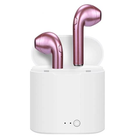 Köp Ledwood Hörlur True Wireless In Ear Mic Rosa Themobilestore