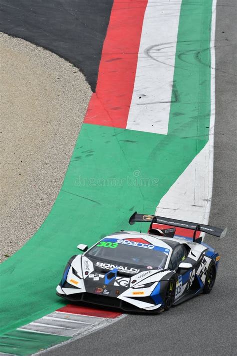 Mugello Circuit Italy October Lamborghini Huracan St Evo