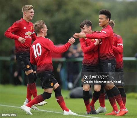 Manchester United U18 Premier League Photos And Premium High Res