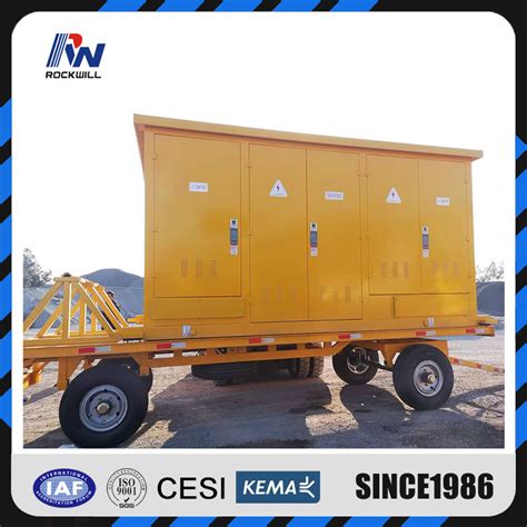 Kv Kva Mobile Fabricated Compact Transformer Substation China