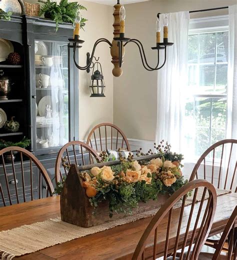 Modern Farmhouse Dining Table Centerpiece I Have Bounced Around