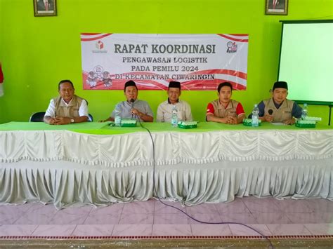 Pengawasan Dilakukan Secara Ekstra Panwascam Ciwaringin Cirebon Yakin