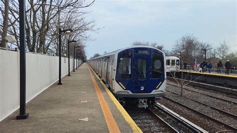 Mta New York City Subway Kawasaki R T Test Train Bypassing