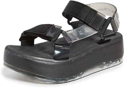 Buy Melissa Womens Papete Platform Rider Sandal Black Size At