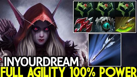 Inyourdream Drow Ranger Full Agility Meta Build Power Carry Dota