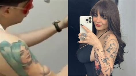 Fan que se tatuó a Karely Ruiz se lleva recompensa de la influencer